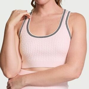 Victoria's Secret Luxury Cable Knit Bralette.